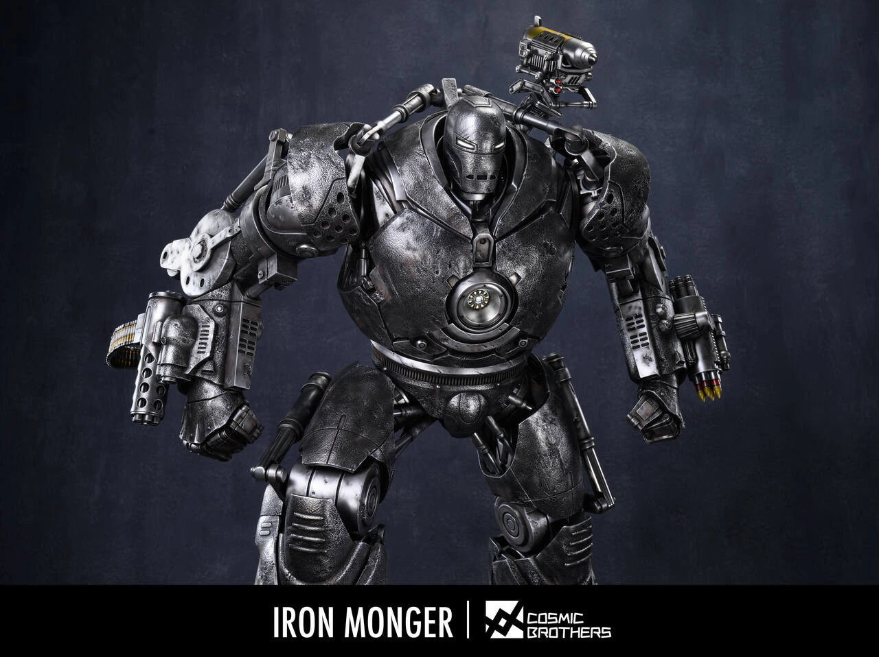 Preventa Resina Iron Monger Figura Marvel CB Estudio