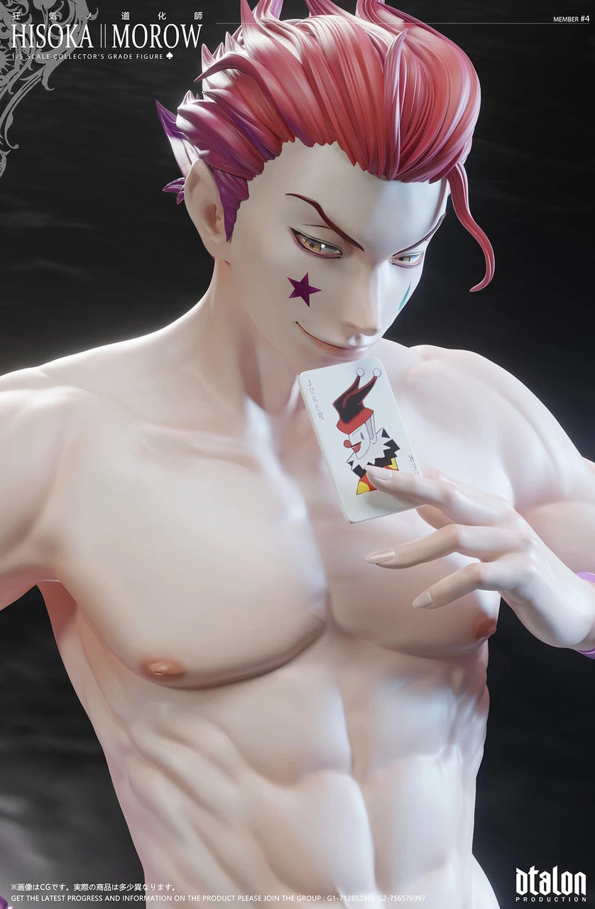 Preventa Resina Hisoka Morow Figura Hunter x Hunter DTalon Estudio