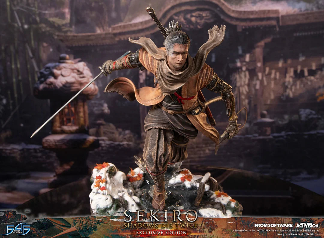 Preventa Resina Sekiro Figura Sekiro: Shadows Die Twice First4Figures (Licencia) Estudio