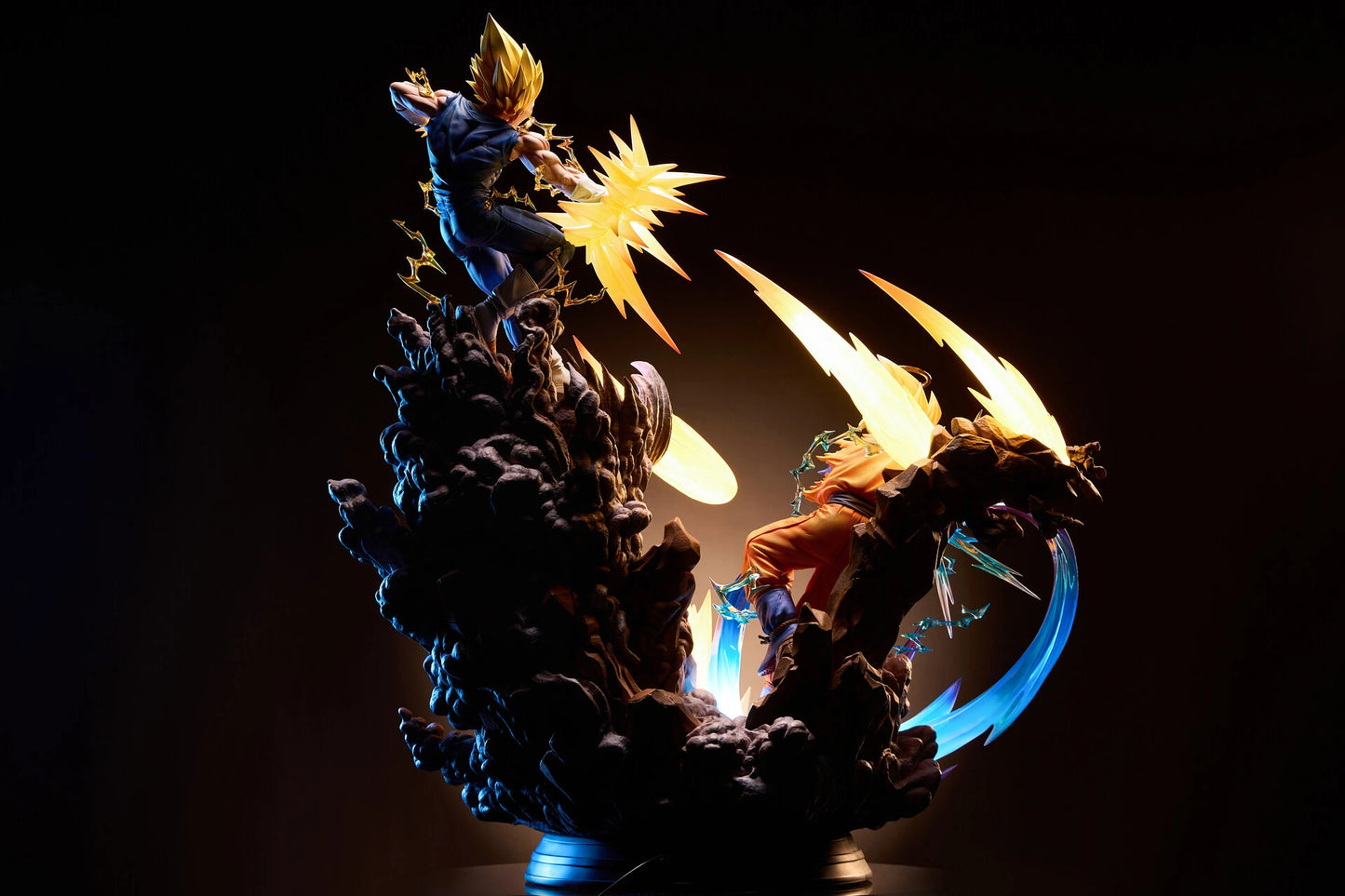 Preventa Resina Goku vs Majin Vegeta Figura Dragon Ball 1/6 KD Collectibles Estudio