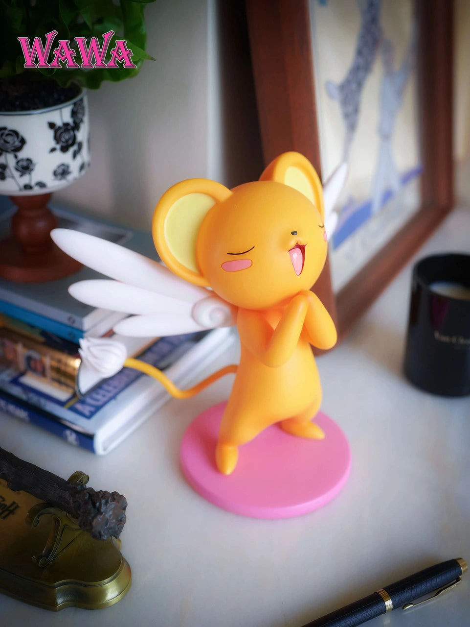 Preventa Resina Kerberos Figura Sakura Card Captor WAWA Estudio