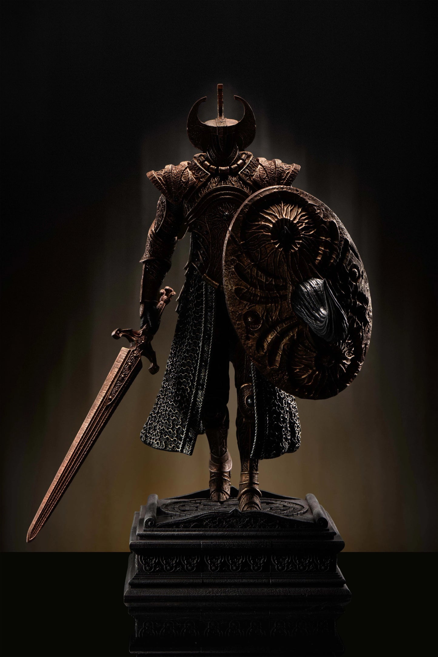 Preventa Resina Crucible Knight Figura Elden Ring SWORD & Wing Estudio