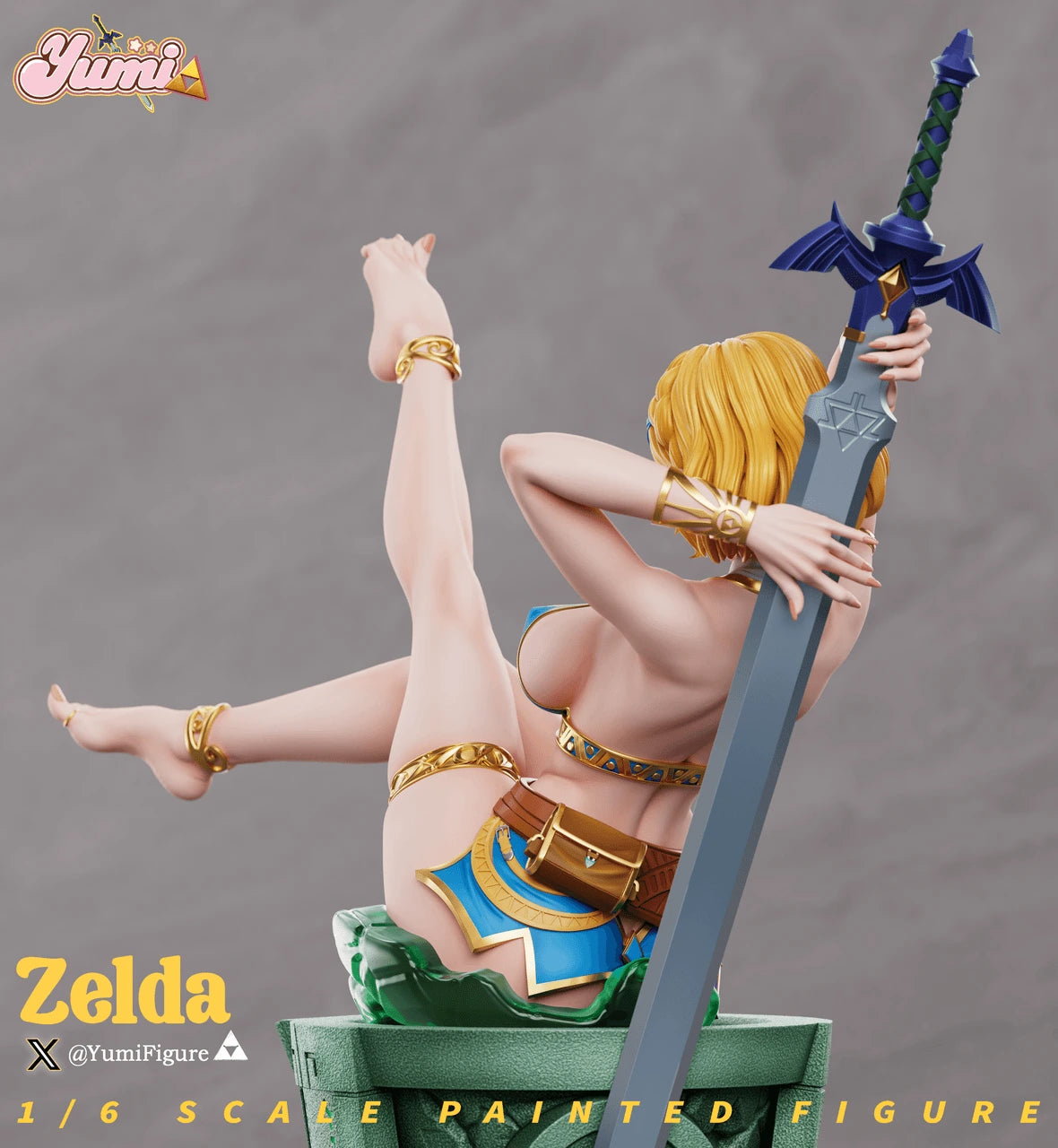 Preventa Resina Princesa Zelda Figura The Legend of Zelda Yumi  Estudio