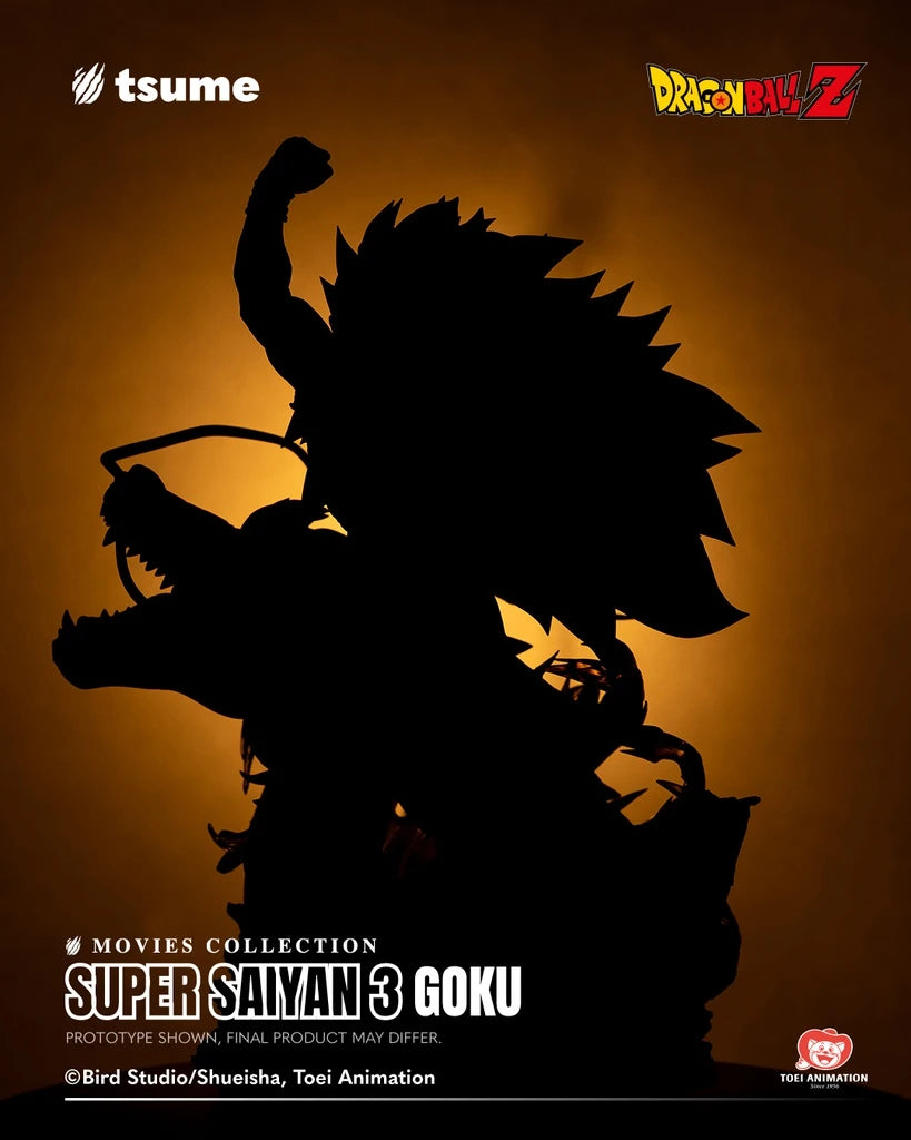 Preventa Resina Goku Super Saiyan 3 Figura Dragon Ball 1/4 Tsume Art Estudio (Licencia)