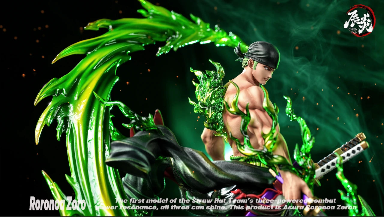 Preventa Resina Roronoa Zoro Figura One Piece ChenYan  Estudio