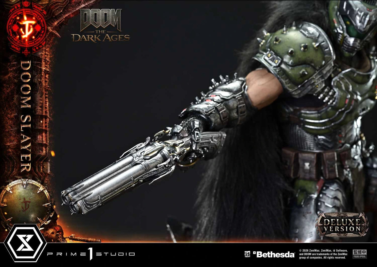 "Preventa Resina Doom Slayer  Figura DOOM: The Dark Ages   Prime 1 (Licencia) Estudio"