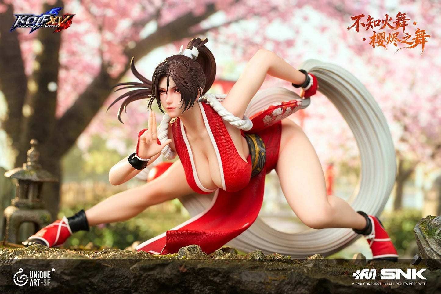 Preventa Resina Mai Shiranui Figura Street Fighter UNIQUE Art (Licencia) Estudio