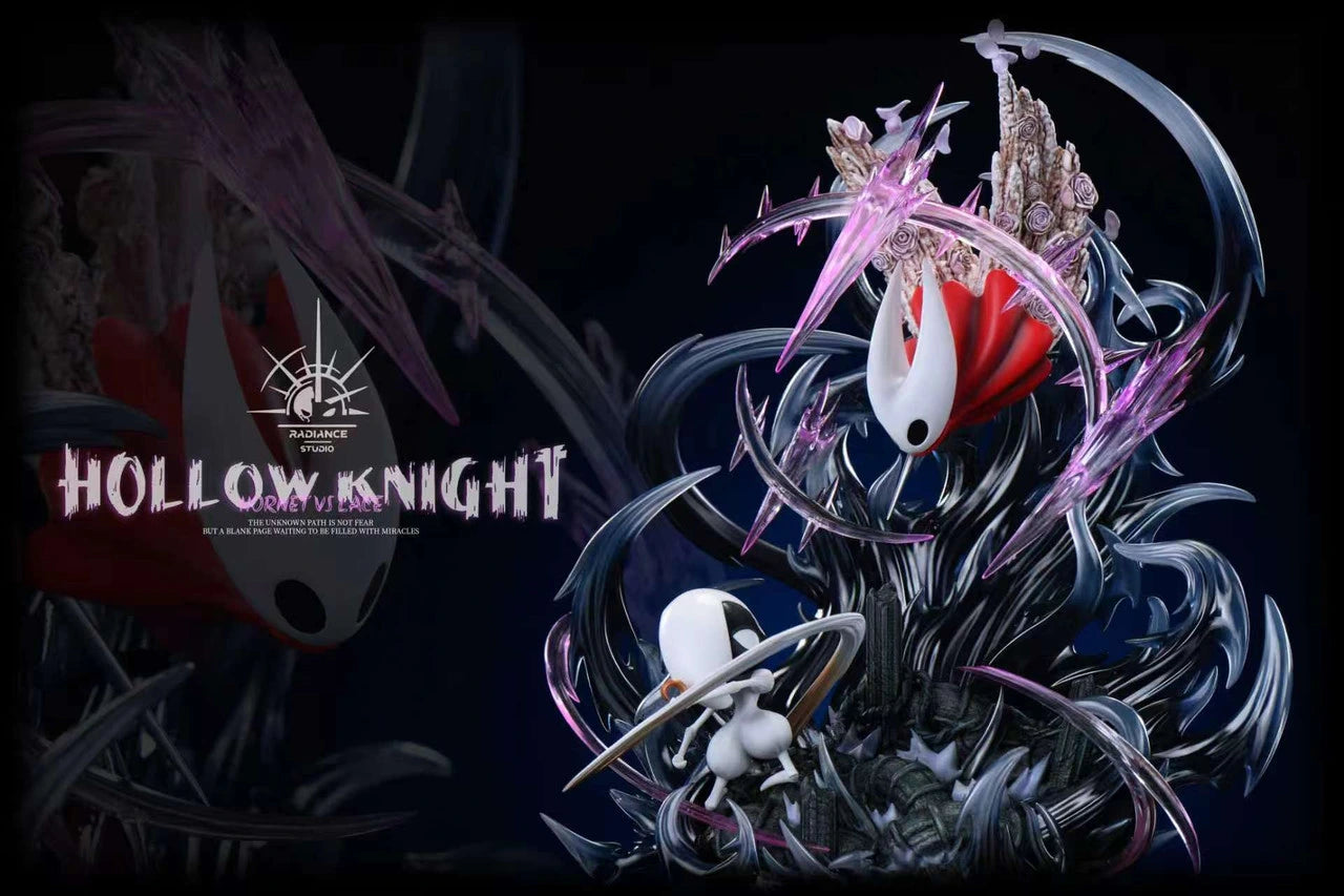 "Preventa Resina Hornet vs Lost Lace Figura Hollow Knight: Silksong   Radiance & ST Estudio"