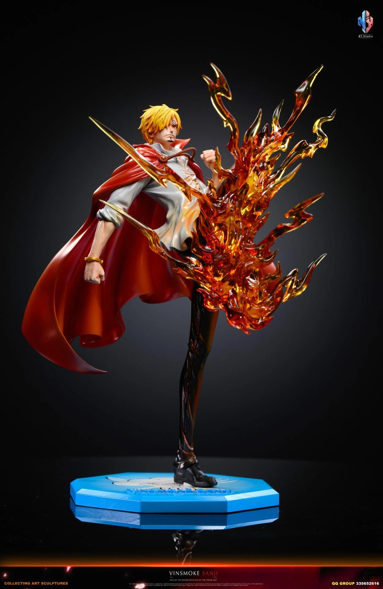 Preventa Resina Sanji Vinsmoke Figura One Piece NY Estudio