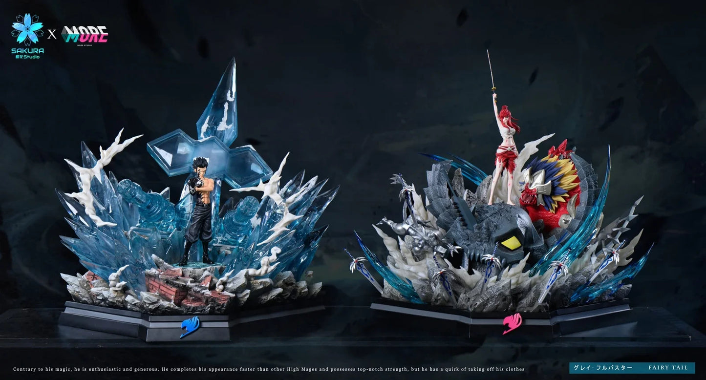 Preventa Resina Gray Fullbuster Figura Fairy Tail Sakura  Estudio