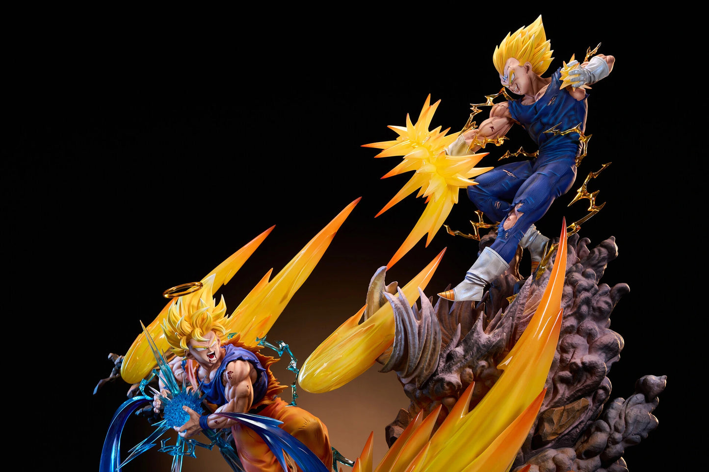 Preventa Resina Goku vs Majin Vegeta Figura Dragon Ball 1/6 KD Collectibles Estudio