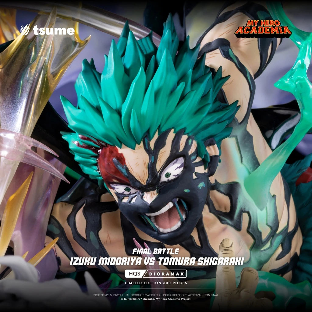 Preventa Resina Izuku Midoriya vs Tomura Shigaraki Figura My Hero Academia  Tsume Art (Licencia) Estudio