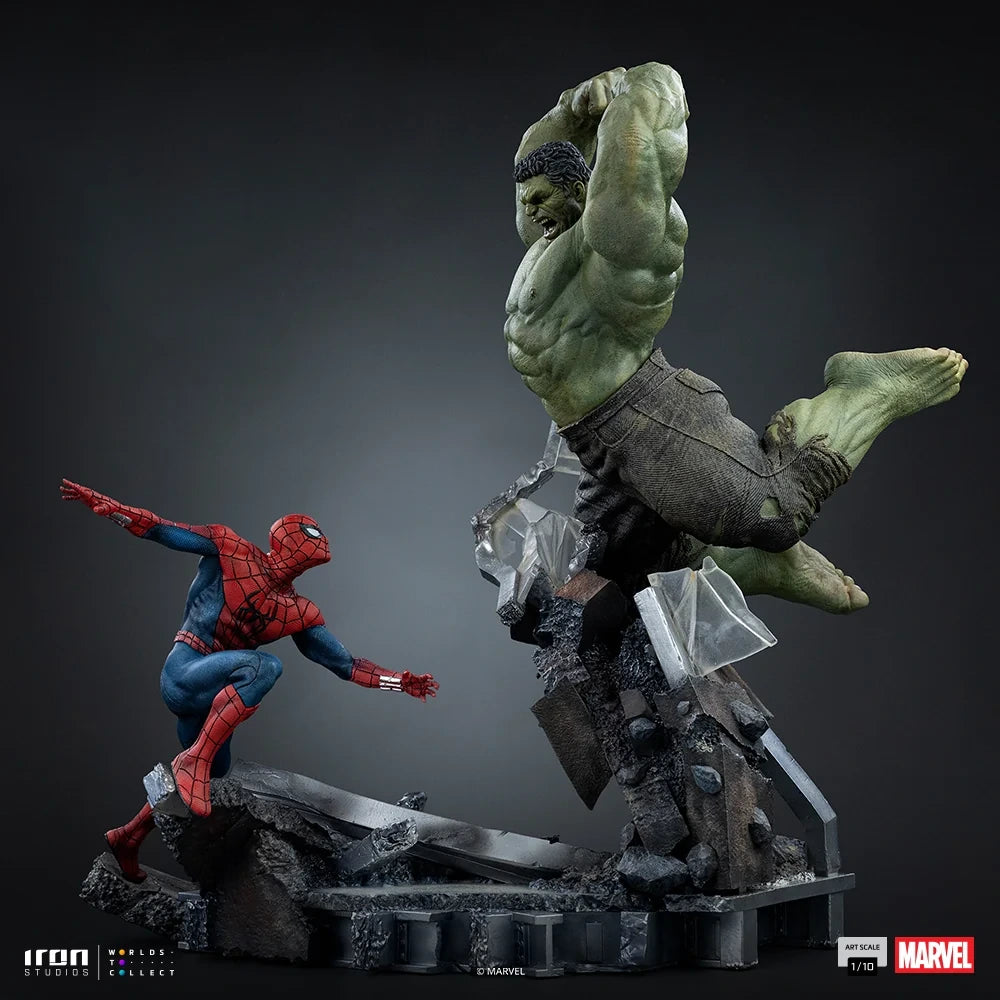 Preventa Resina Spider-Man vs Hulk Figura Spider-Man: Brand New Day  1/6 Iron Estudio (Licencia)