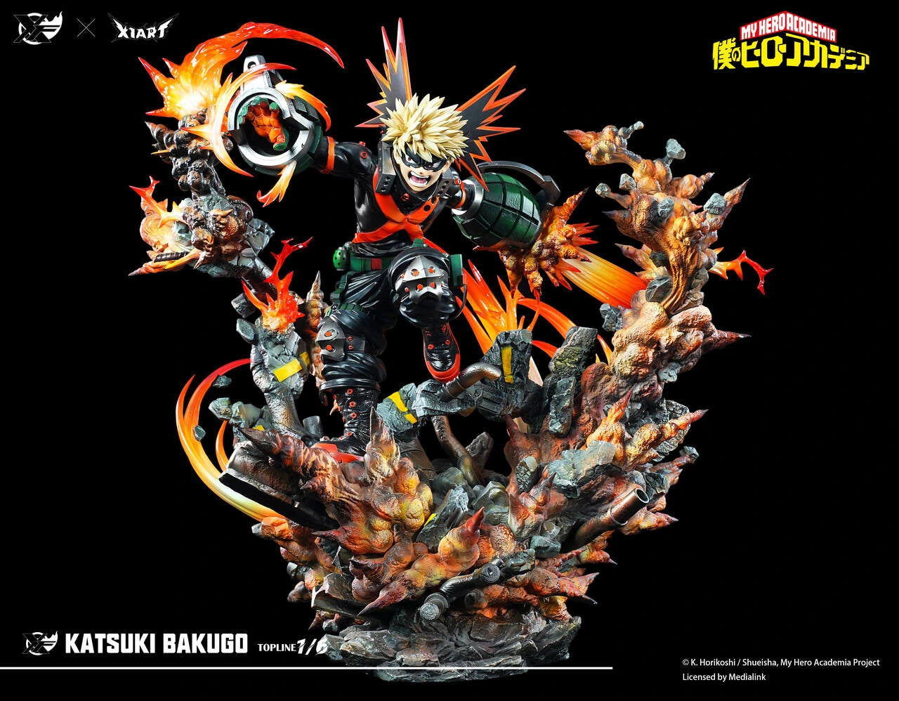 Preventa Resina Katsuki Bakugo & Midoriya Izuku Figura My Hero Academia XFirre & X1ART (Licencia) Estudio