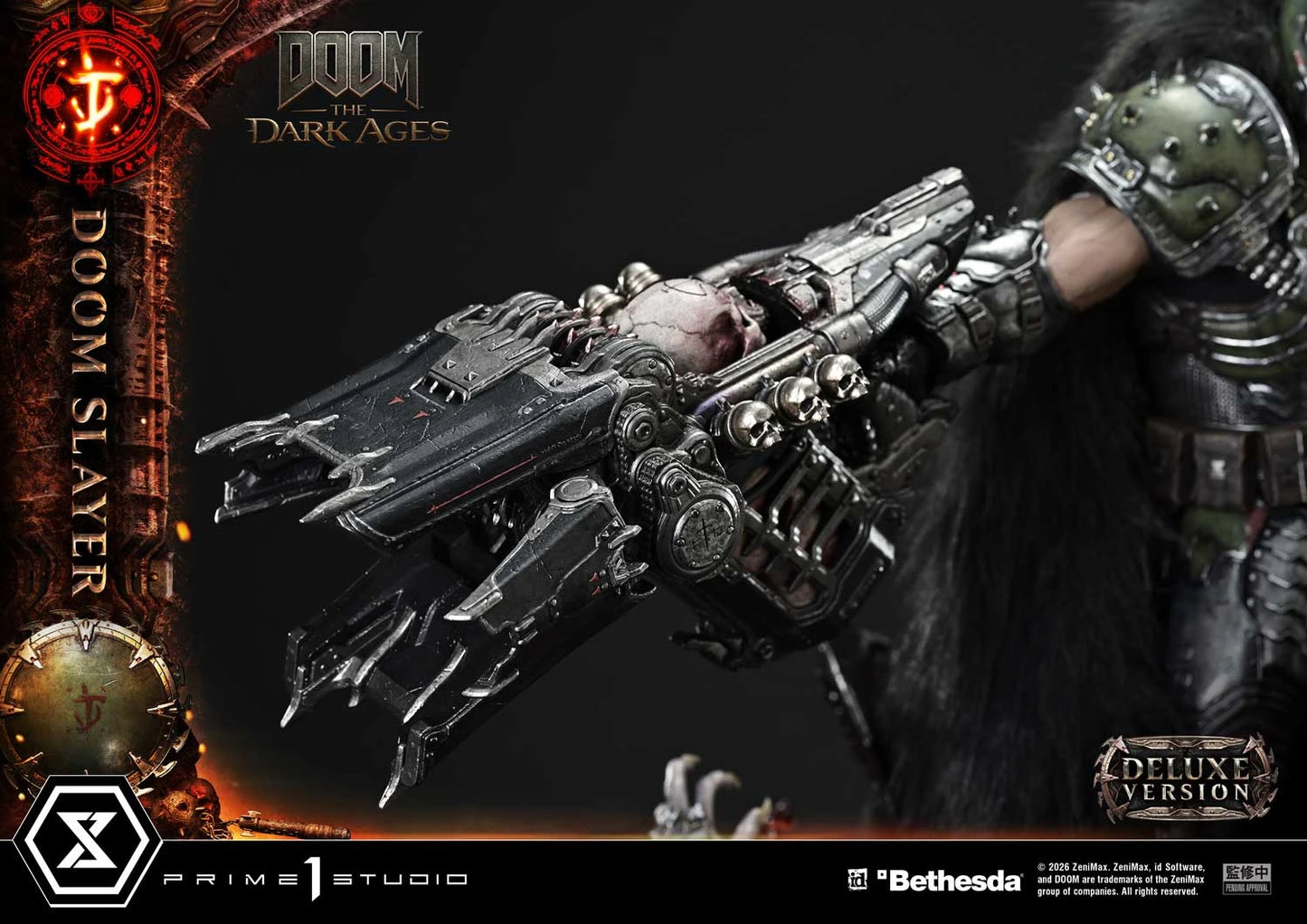 "Preventa Resina Doom Slayer  Figura DOOM: The Dark Ages   Prime 1 (Licencia) Estudio"
