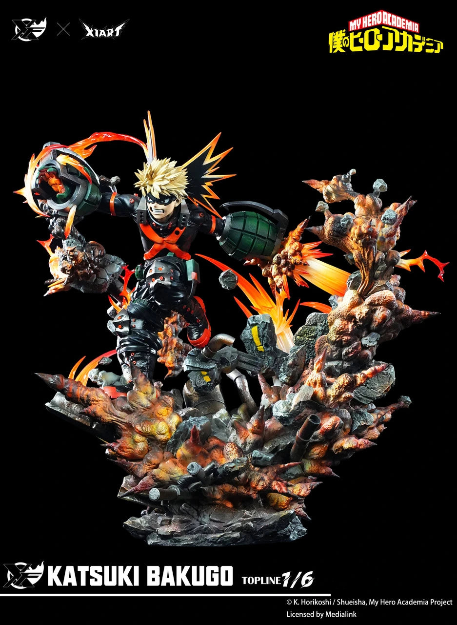 Preventa Resina Katsuki Bakugo & Midoriya Izuku Figura My Hero Academia XFirre & X1ART (Licencia) Estudio