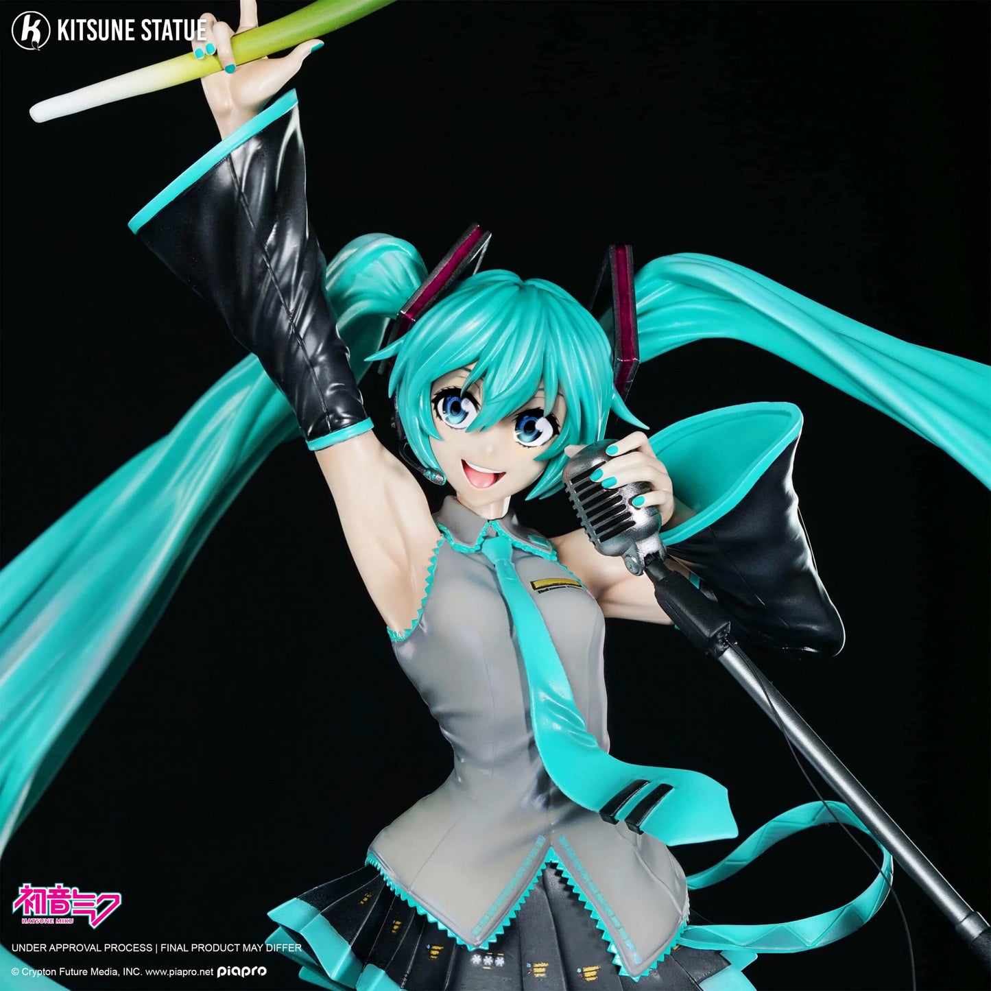 Preventa Resina Hatsune Miku Figura Vocaloid Kitsune Estudio