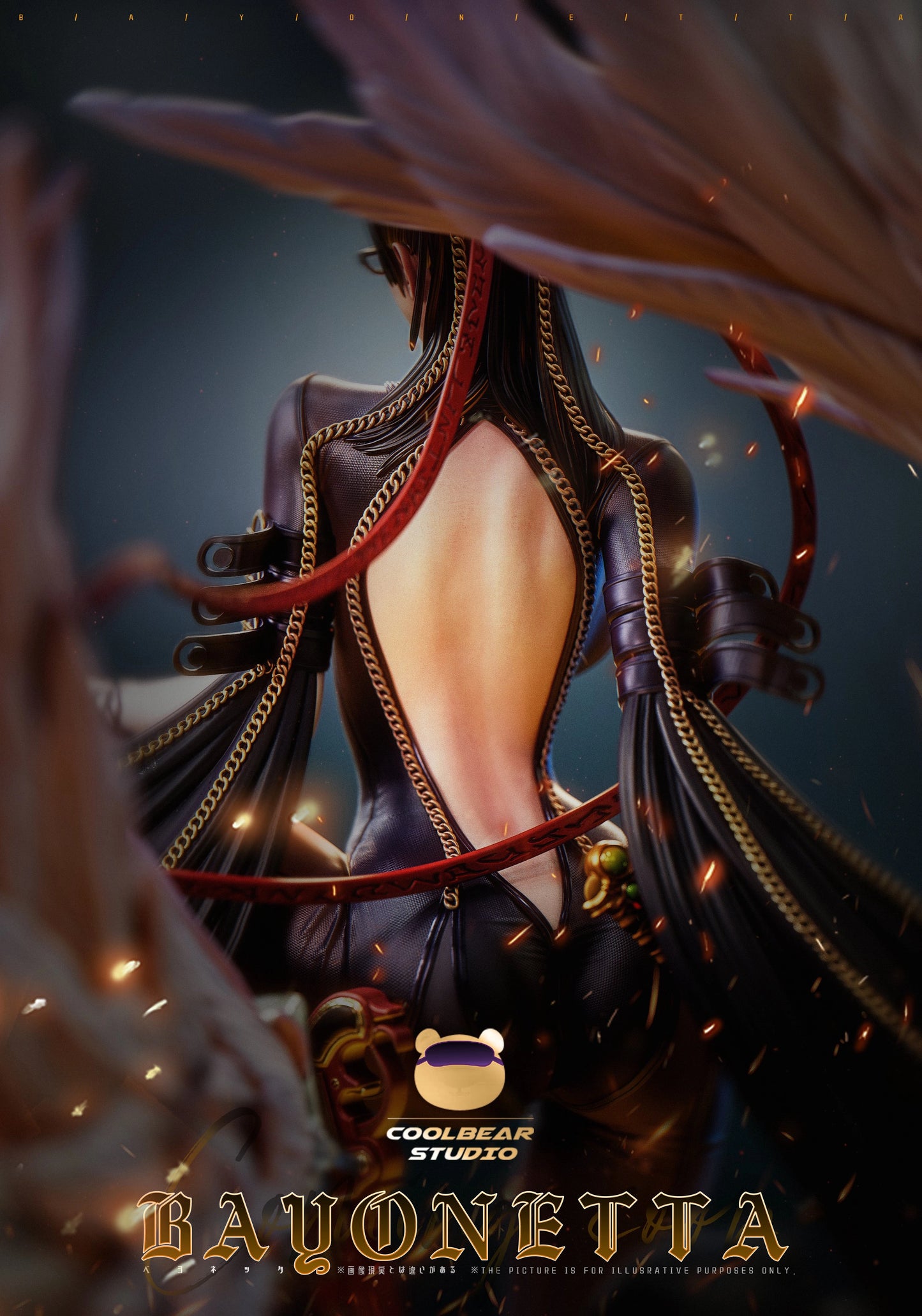 Preventa Resina Bayonetta Figura Bayonetta Coolbear  Estudio