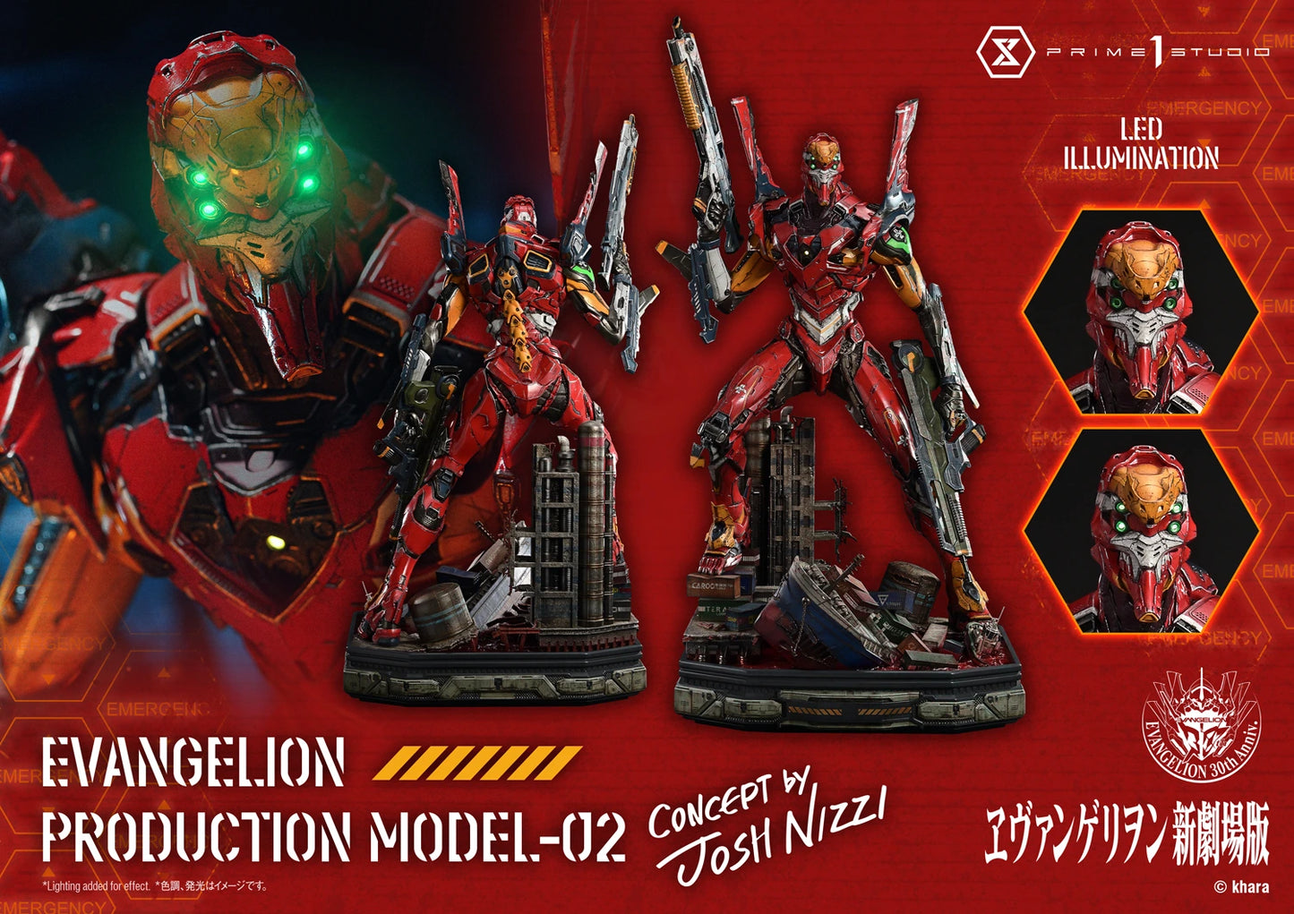 Preventa Resina Model-02 Figura Evangelion Prime 1 (Licencia) Estudio