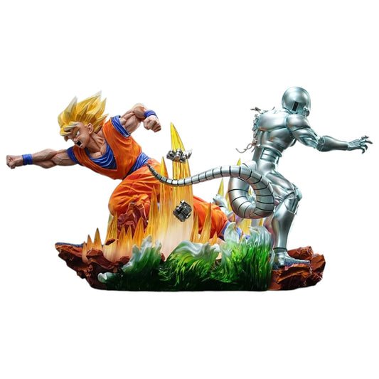 Preventa Resina Metal Cooler vs Goku Figura Dragon Ball 27Abyss Estudio