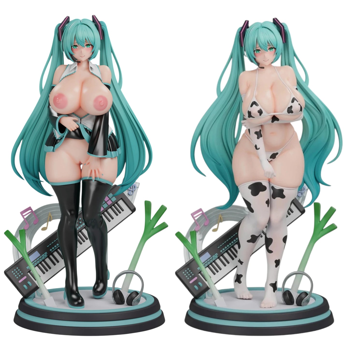 Preventa Resina Hatsune Miku Figura Vocaloid Crown Estudio