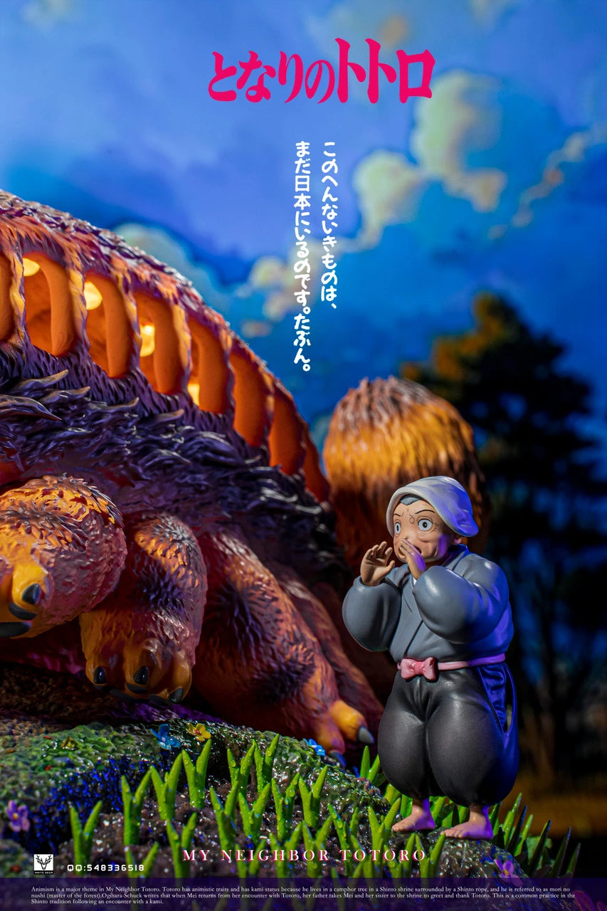 Preventa Resina CatBus Figura Mi Vecino Totoro White Deer Estudio