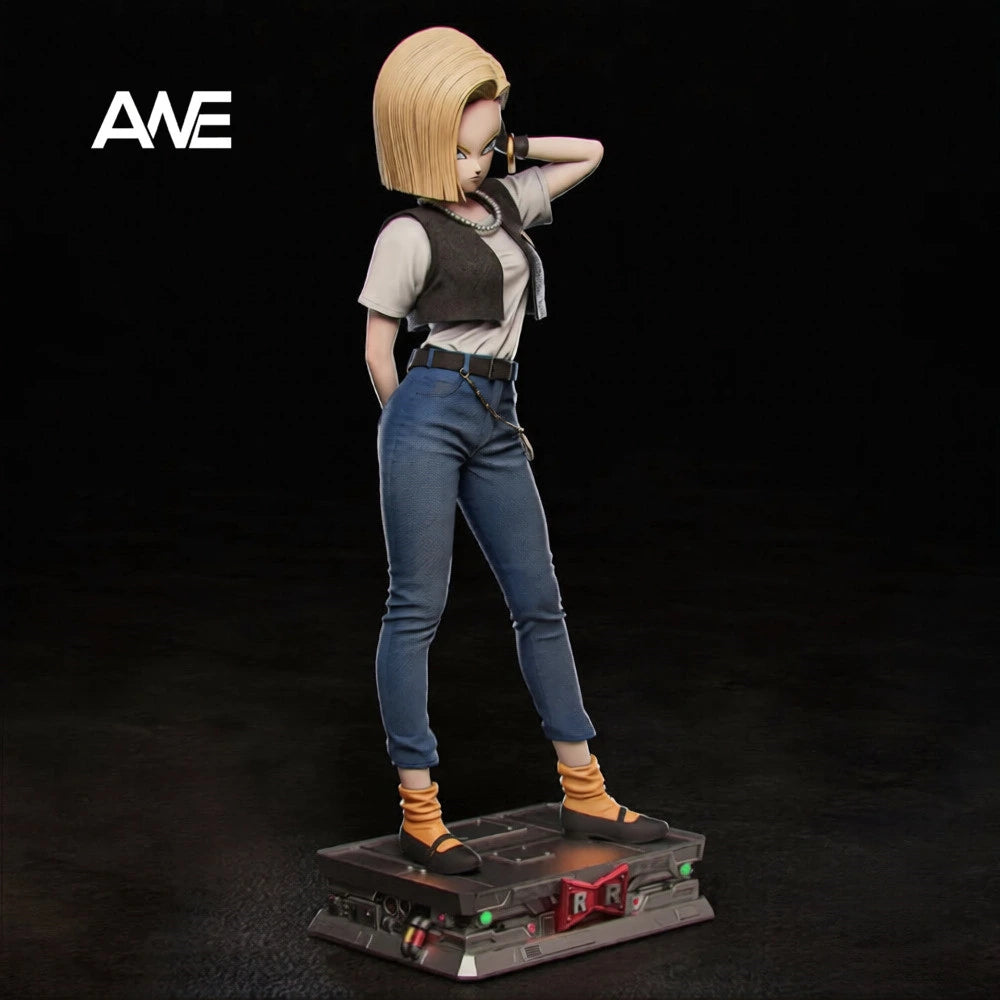Preventa Resina Androide 18 Figura Dragon Ball ANE  Estudio