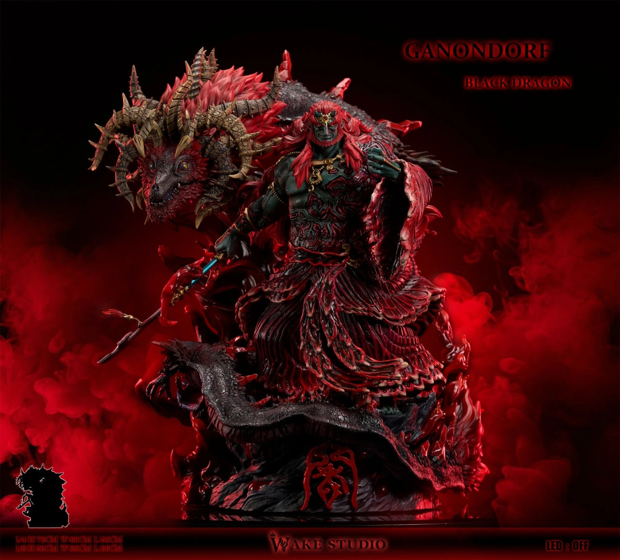Preventa Resina Ganondorf Figura The Legend Of Zelda Wake Estudio