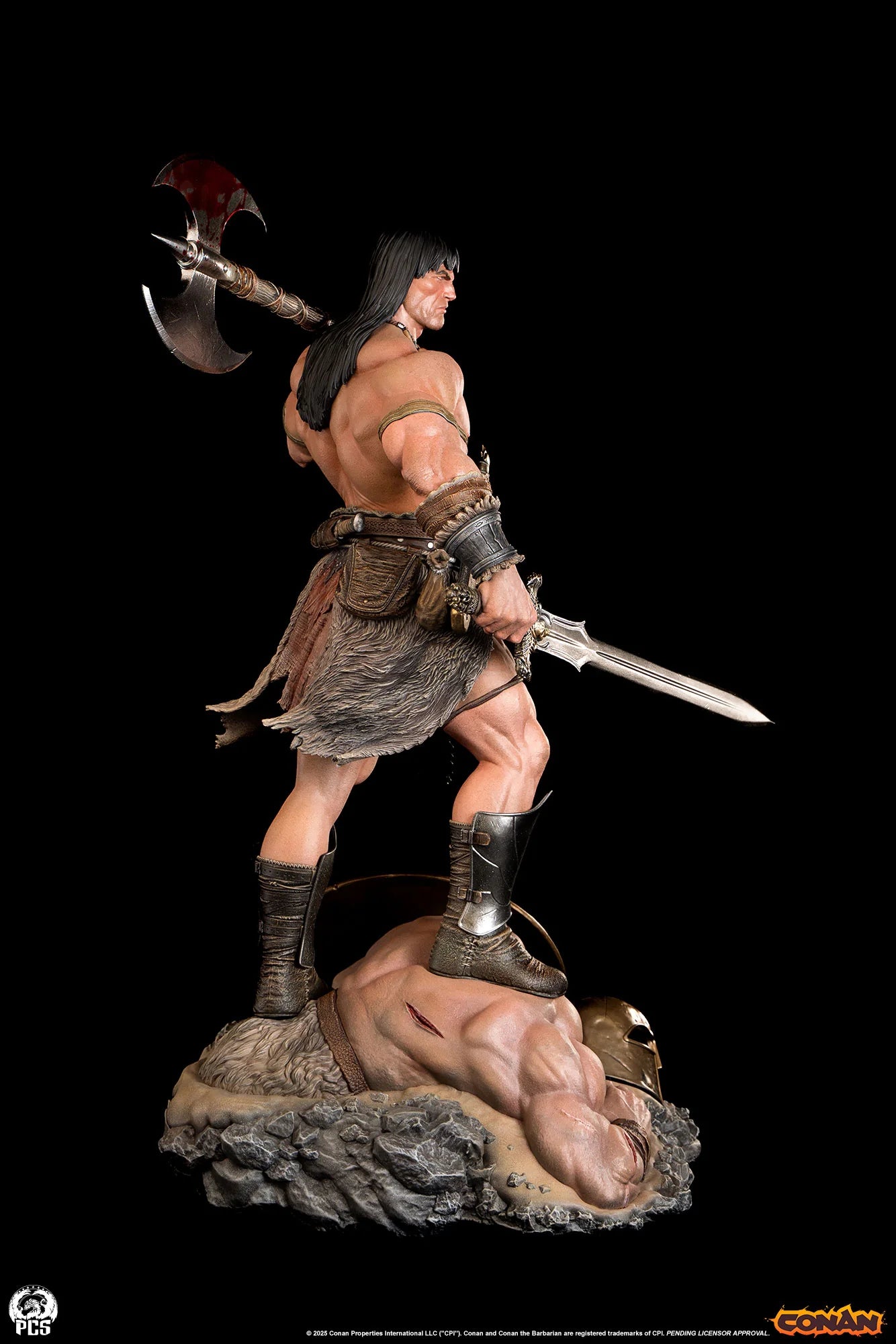 Preventa Resina Conan Figura Conan el Bárbaro PCS (Licencia) Estudio