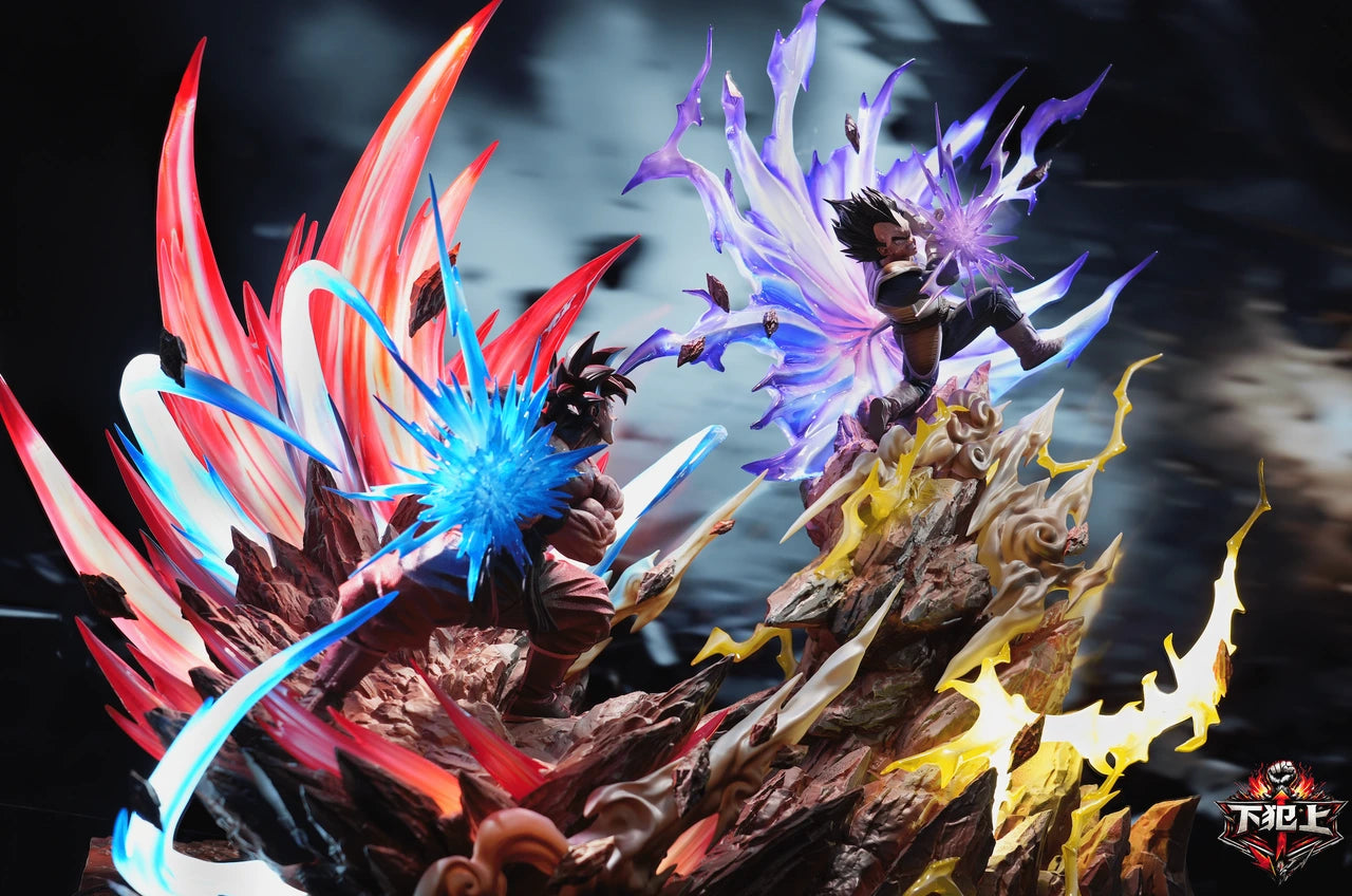 Preventa Resina Goku vs Vegeta Figura Dragon Ball XiaFanShang Estudio