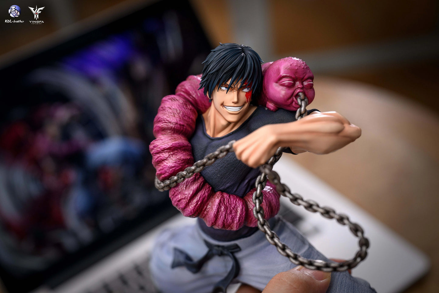 Preventa Resina Gojo Satoru vs Toji Fushiguro Figura Jujutsu Kaisen 1/6 Kol & YingFa  Estudio