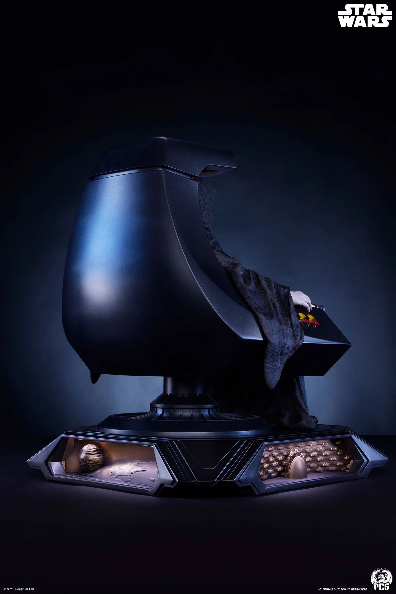 Preventa Resina Emperador Palpatine Figura Star Wars PCS (Licencia) Estudio