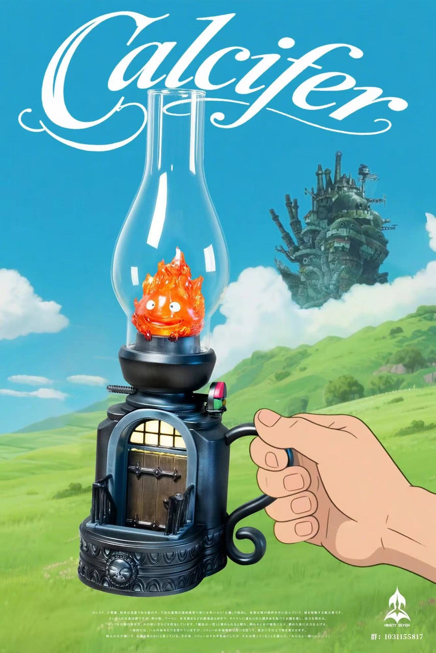 Preventa Resina Calcifer Figura El Castillo Vagabundo NINETY Seven Estudio