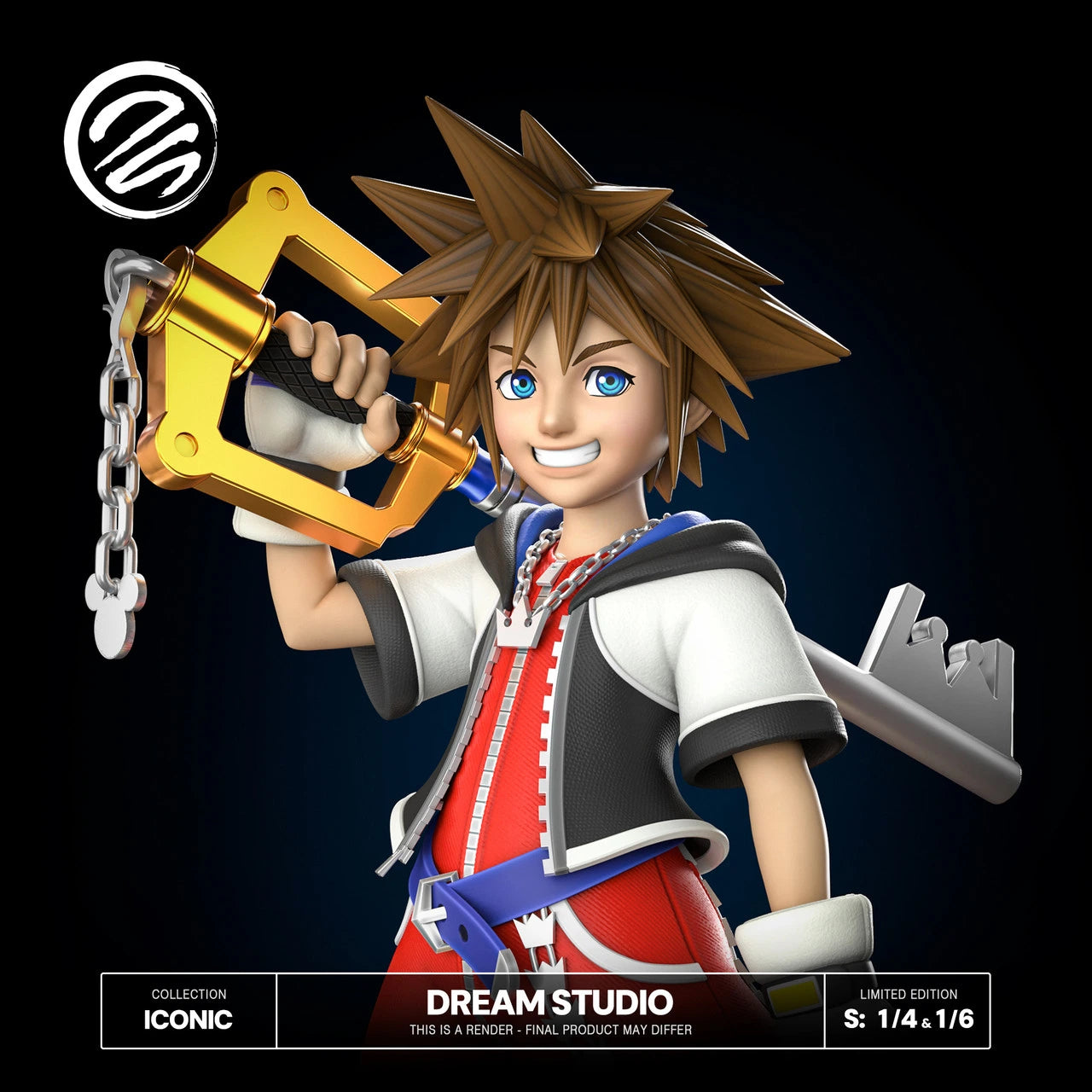 Preventa Resina Sora Figura Kingdom Hearts Dream  Estudio