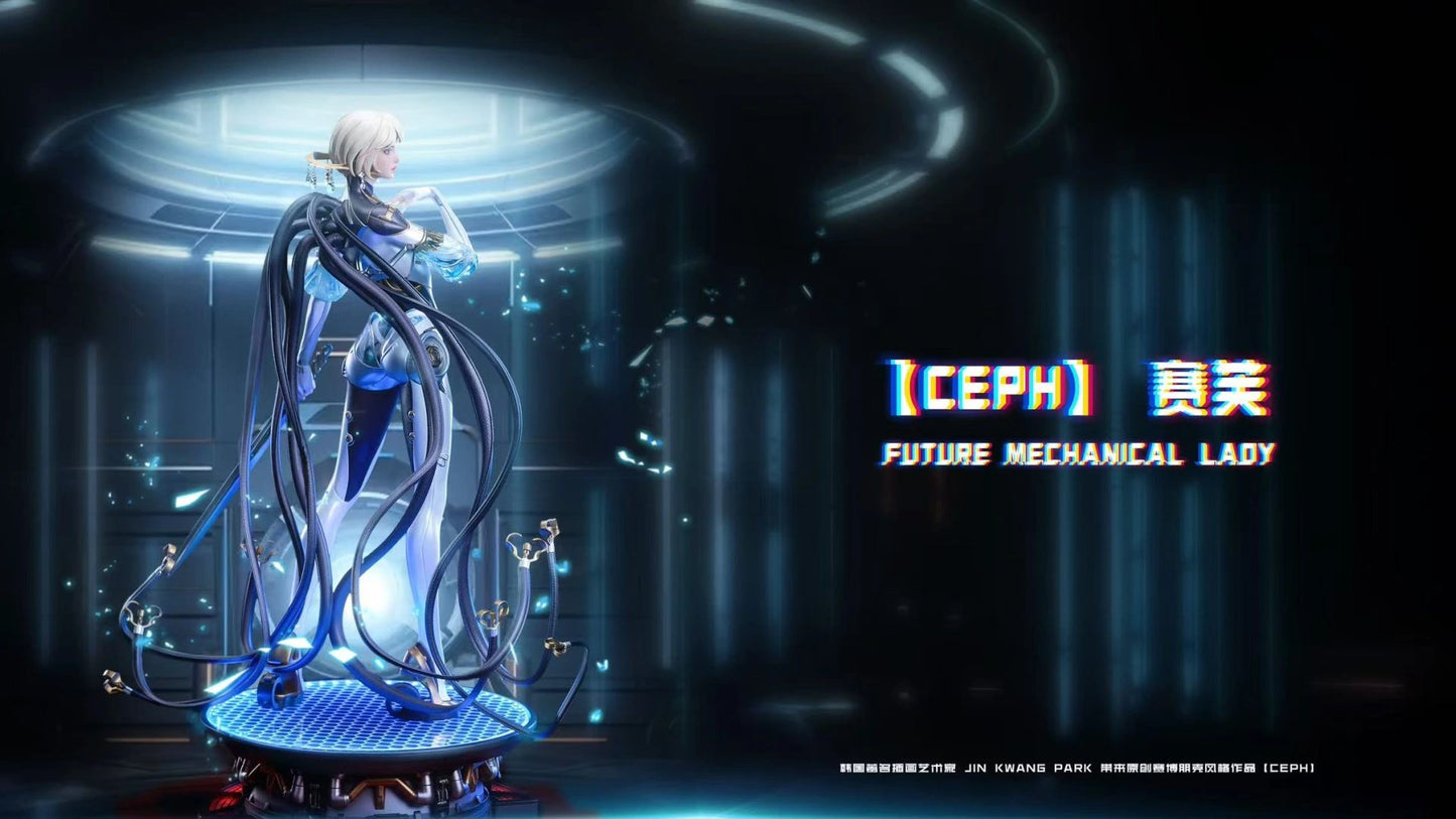 Preventa Resina Lady Mechanical Figura Original Series Yi Ci Fang & Polaris (Licencia) Estudio