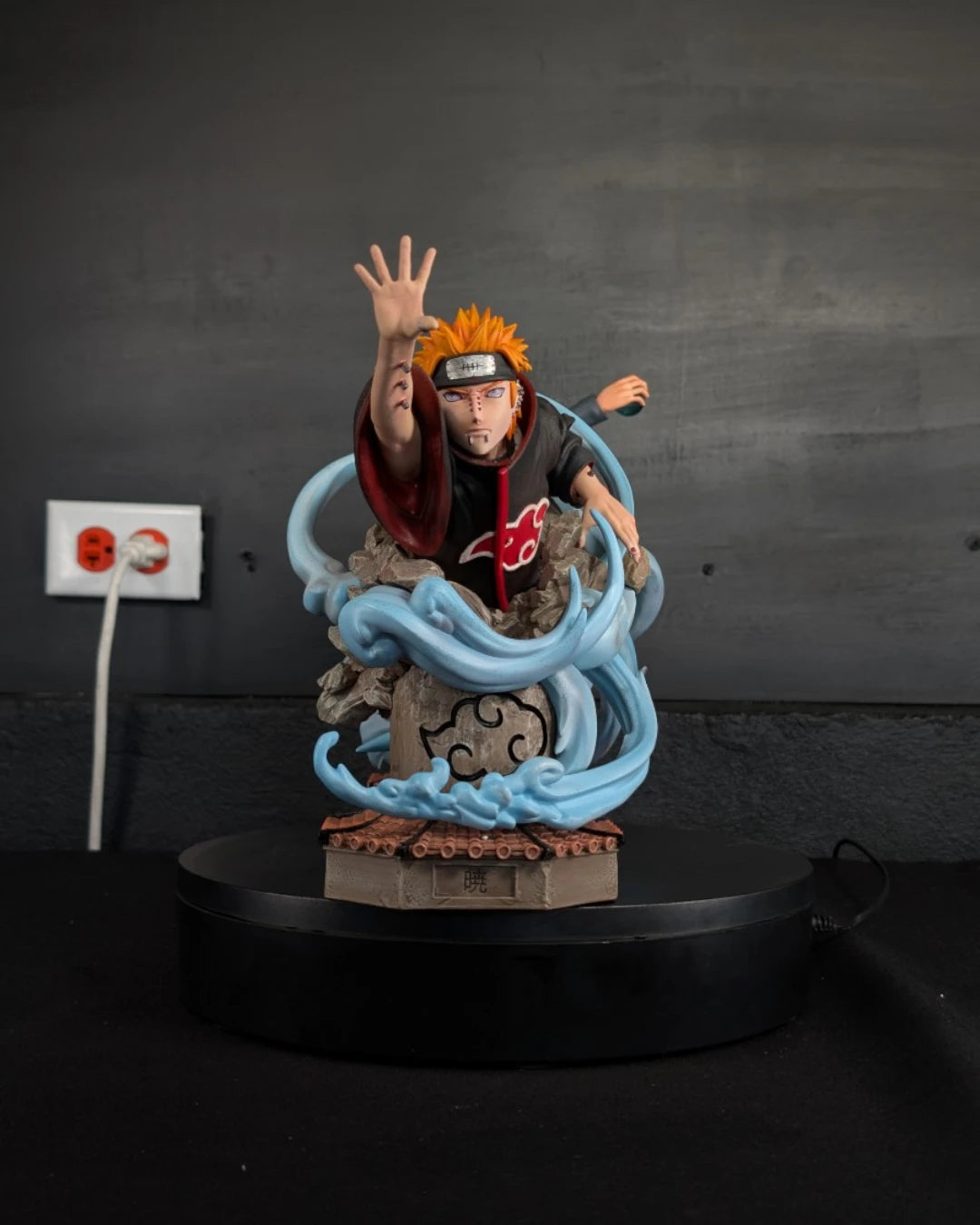 Stock Resina Naruto vs Pain Figura Naruto Figurama (Licencia) Estudio