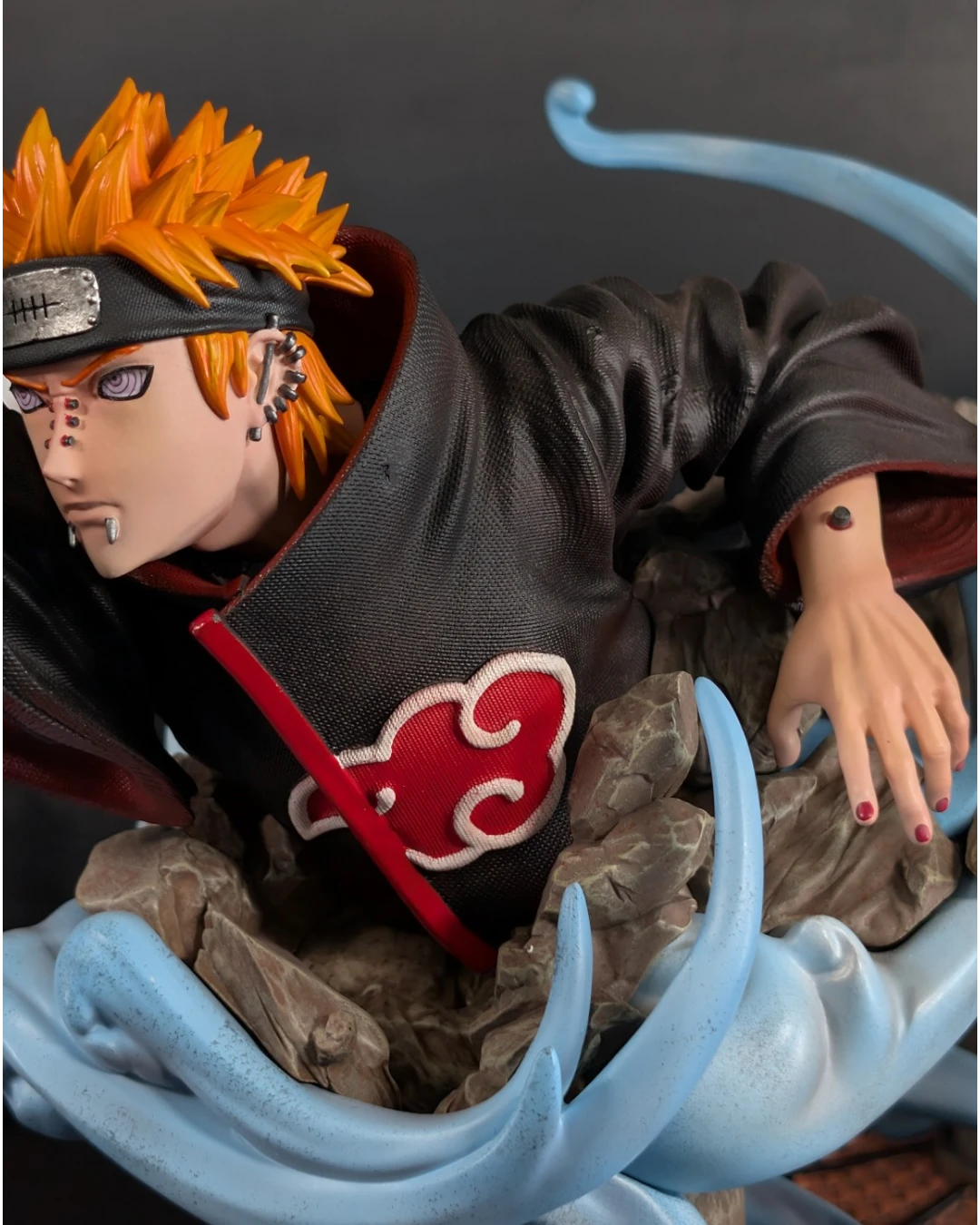Stock Resina Naruto vs Pain Figura Naruto Figurama (Licencia) Estudio