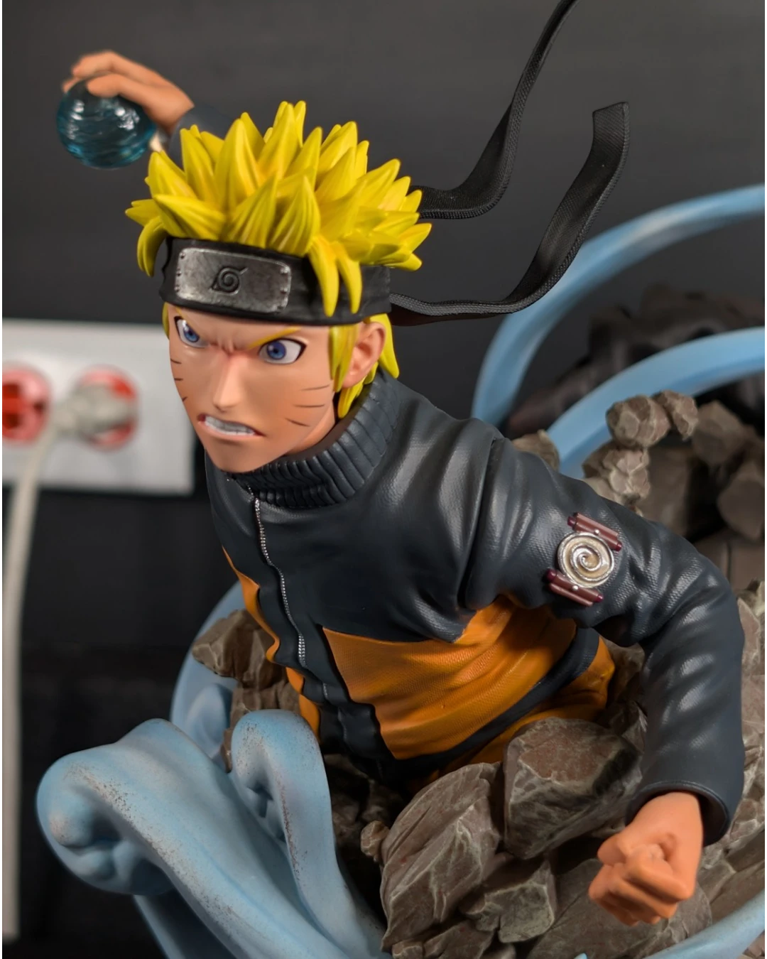 Stock Resina Naruto vs Pain Figura Naruto Figurama (Licencia) Estudio