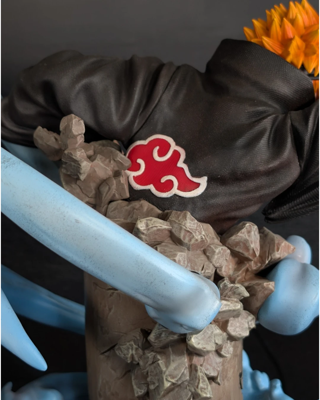 Stock Resina Naruto vs Pain Figura Naruto Figurama (Licencia) Estudio