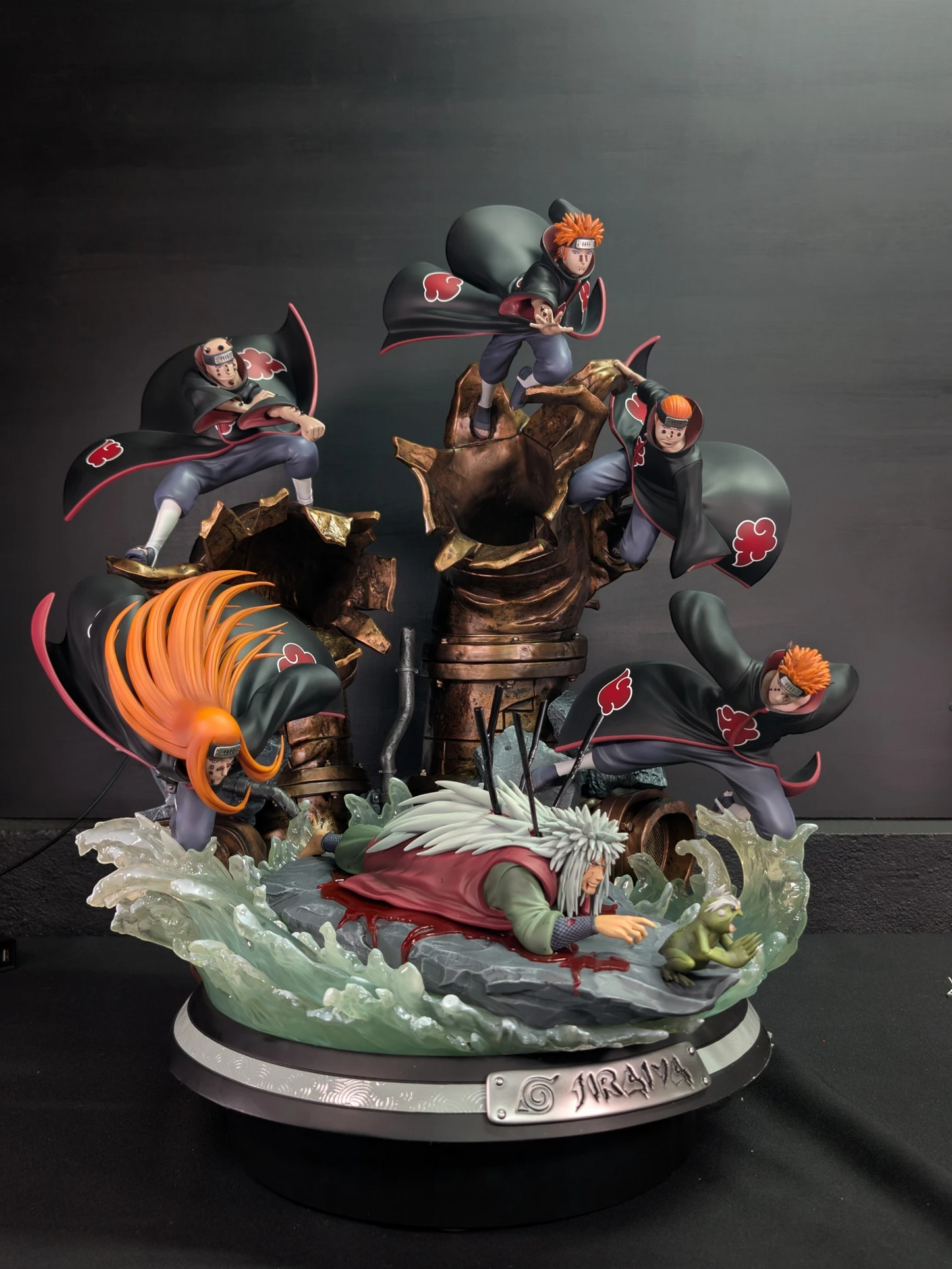 Stock Resina Jiraiya Figura Naruto Tsume Art (Licencia) Estudio