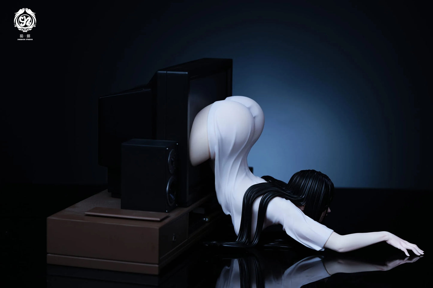 Preventa Resina Miss Sadako Figura EL ARO Jiuzhou Estudio