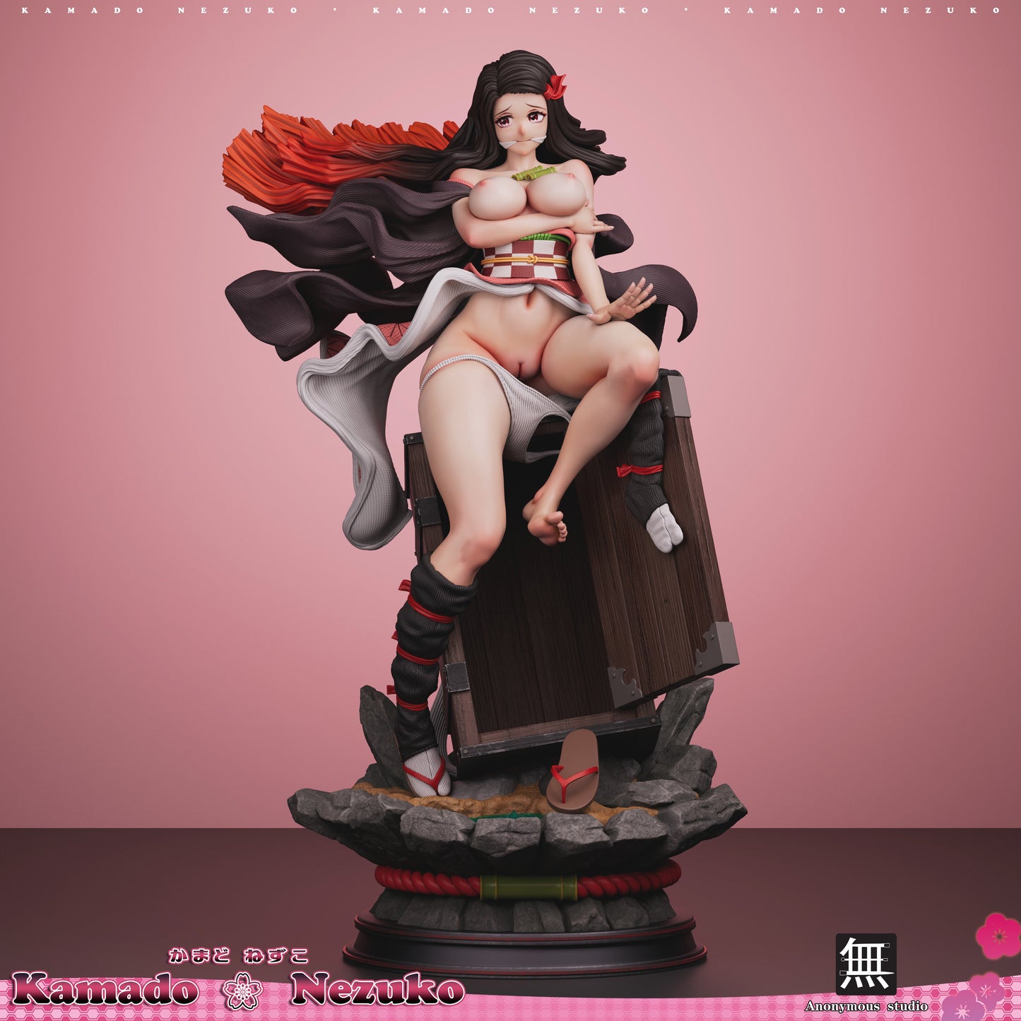 Preventa Resina Kamado Nezuko Figura Demon Slayer Anonymous Estudio